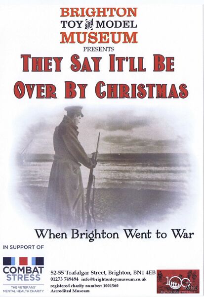 File:They Say It'll Be Over By Christmas, WW1 Centenary event (2014).jpg