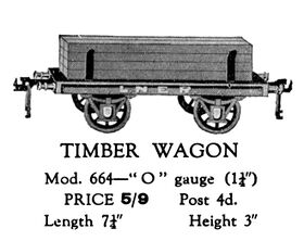 ~1931: Bowman model 664 Timber Wagon