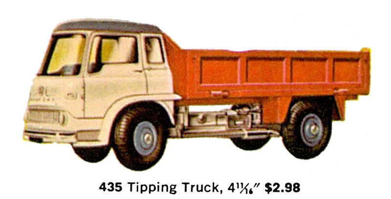 File:Tipping Truck, Dinky 435 (LBIncUSA ~1964).jpg