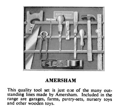 Amersham toy carpentry set