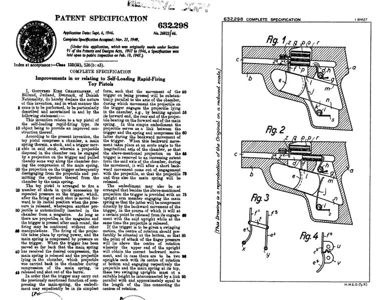 File:Toy Pistol, Lego Co (Patent 632298 1946-1950).jpg