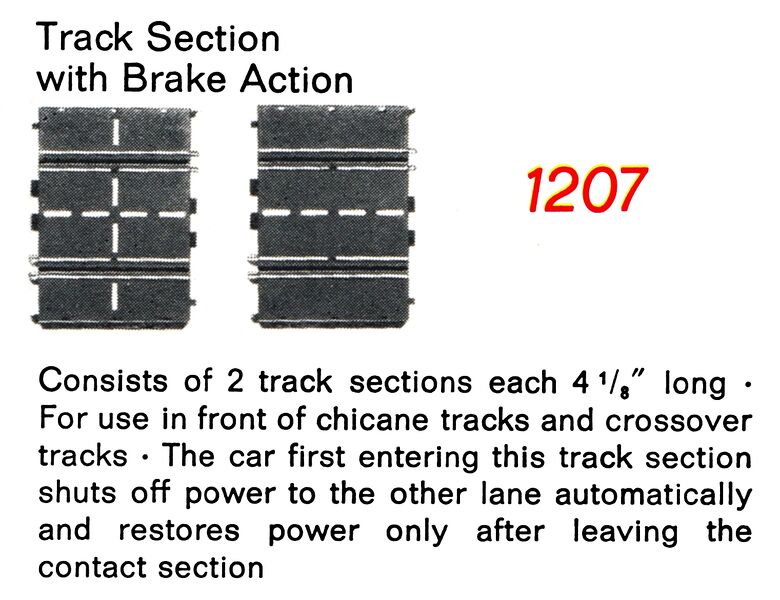 File:Track Section with Brake Action, Marklin Sprint 1207 (Marklin 1971).jpg