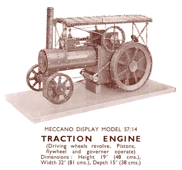 File:Traction Engine, Meccano Display Model 57-14 (MDM 1957).jpg
