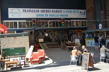 2015: Trafalgar Arches Market and Food Huts