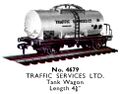 Traffic Services Ltd Tank Wagon, Hornby Dublo 4679 (DubloCat 1963).jpg