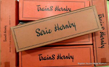 "Trains Hornby"/"Série Hornby" boxes