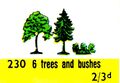 Trees and Bushes, Lego Set 230 (LegoCat ~1960).jpg