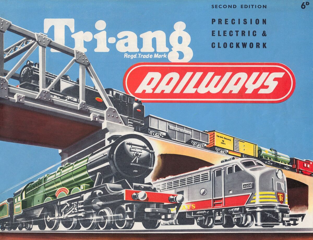 Filetriang Railways Catalogue Front Cover Trcat 1956 The