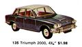 Triumph 2000, Dinky 135 (LBIncUSA ~1964).jpg