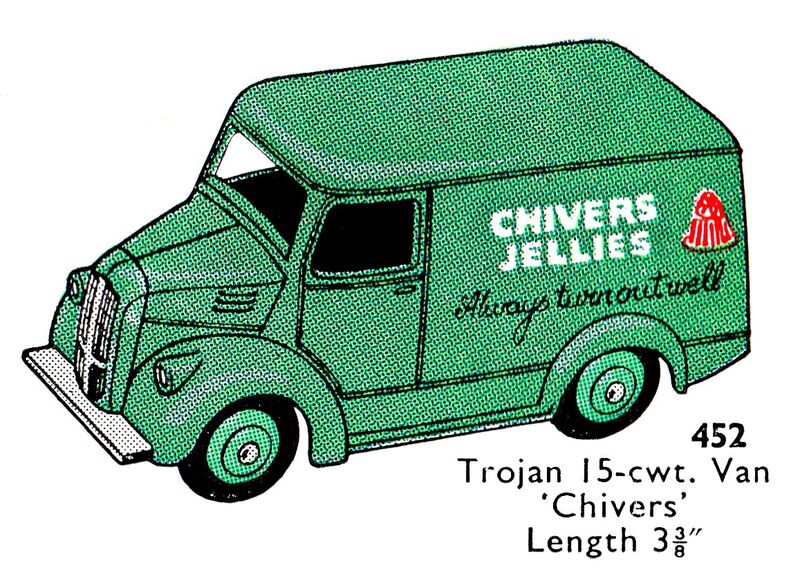File:Trojan 15-cwt Van, Chivers, Dinky Toys 452 (DinkyCat 1956-06).jpg