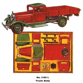 Truck Body, Märklin 1105 L