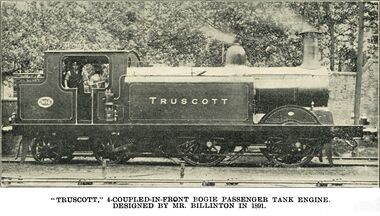 1892-built "Truscott" locomotive (Billinton)