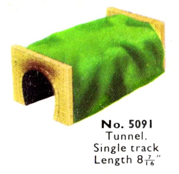 File:Tunnel, Single track, Hornby Dublo 5091 (DubloCat 1963).jpg