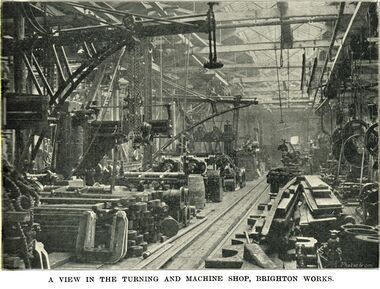 Turning and Machine Shop, Brighton Works