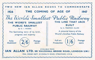 1947: Launch of two books on the RHDR