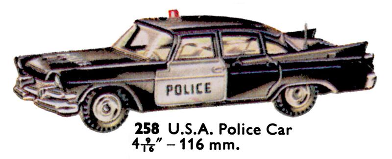 File:USA Police Car, Dinky Toys 258 (DinkyCat 1963).jpg