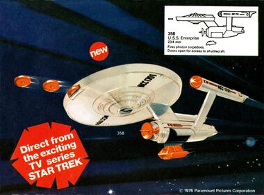 1976: Dinky Toys "USS Enterprise"