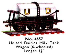 1963: The milk tank wagon now has a moulded plastic tank