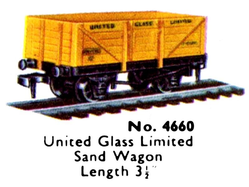 File:United Glass Limited Sand Wagon, Hornby Dublo 4660 (DubloCat 1963).jpg