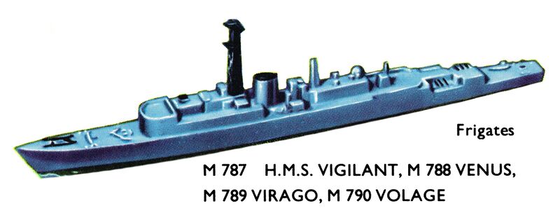 File:V-Class Frigates, Minic Ships M787-M790 (MinicShips 1960).jpg