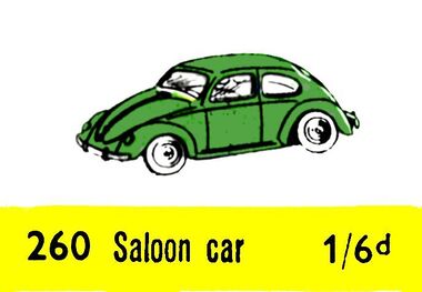 ~1960: the VW Beetle ...