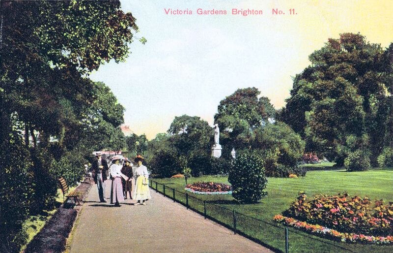 File:Victoria Gardens, Brighton, postcard (EustaceWatkins 11).jpg