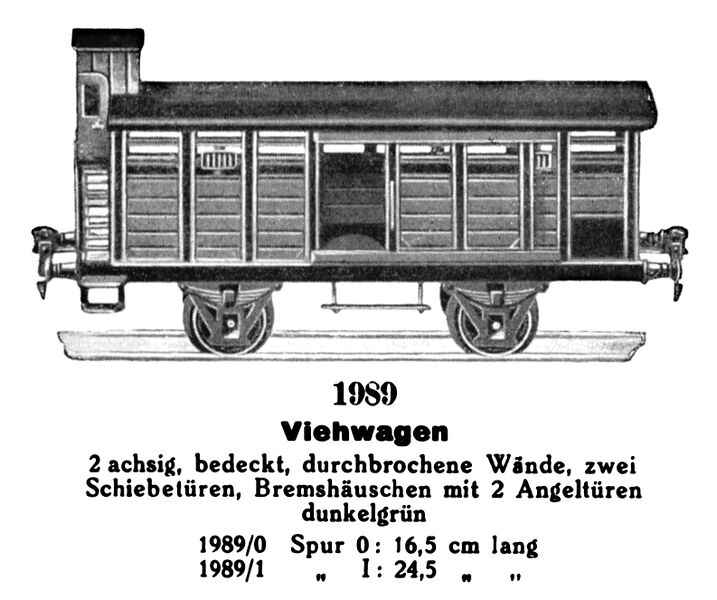 File:Viehwagen - Cattle Wagon, Märklin 1989 (MarklinCat 1931).jpg