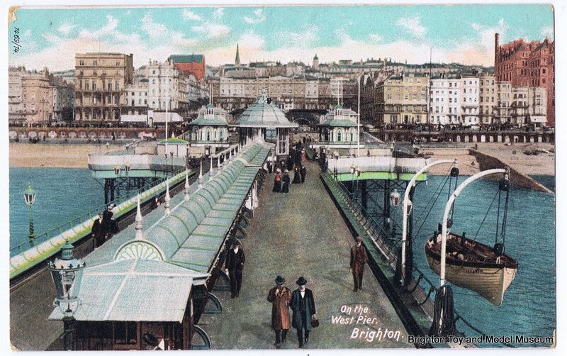 File:View inland from the West Pier, Brighton (postcard, old, unclaimed).jpg