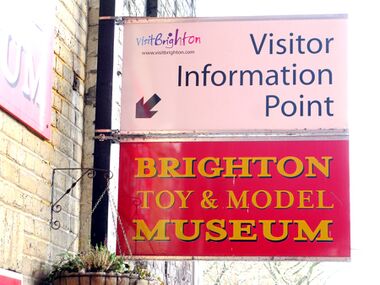 Visitor Information Point street signage