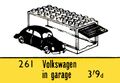 Volkswagen Beetle in Garage, Lego 261 (Lego ~1964).jpg