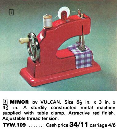 1968: Vulcan Minor, Hobbies Annual