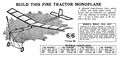Vulcan rubber band plane, Bowman Aeroplanes (Hobbies 1933).jpg