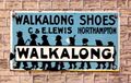 Walkalong Shoes, enamelled tinplate miniature poster.jpg