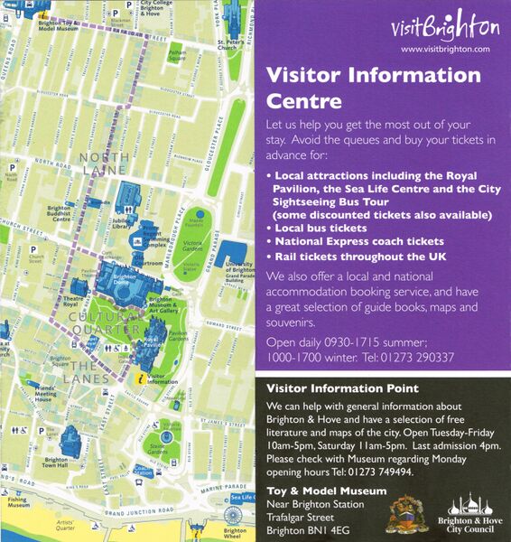 File:Walking Map and Visitor Information Centre (VisitBrighton ~2013).jpg