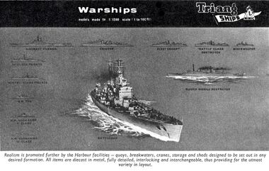 1962: Minic Ships: Warships