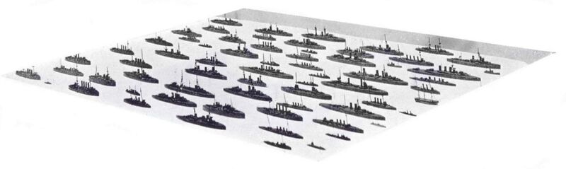 File:Waterline Ship Models, British Navy 1913 (Bassett-Lowke Ltd).jpg