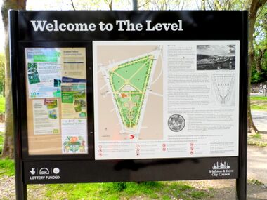 2014: "Welcome to The Level", public noticeboard