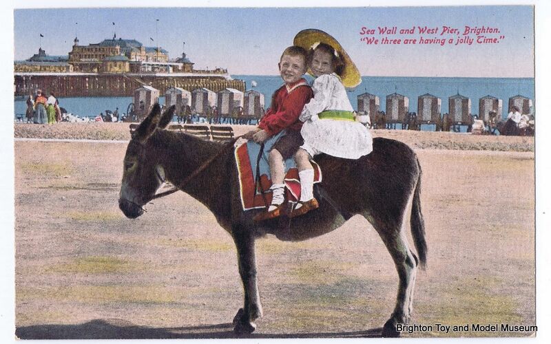 File:West Pier and Donkey (postcard, old, unsourced).jpg