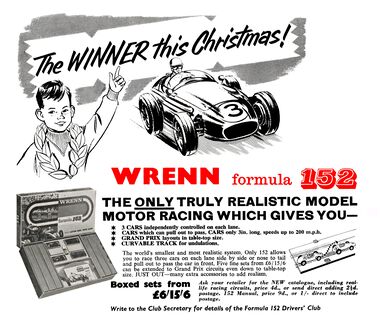 1962: "The WINNER this Christmas!", Formula 152