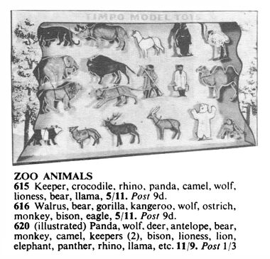 1968: Zoo Animals